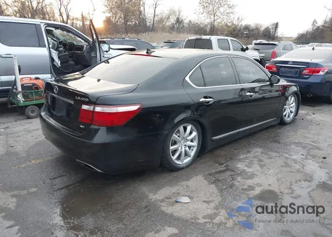 2009 Lexus Ls 460 z USA, uszkodzony, nr VIN JTHCL46F395004100